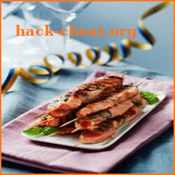 Rahasia Membuat Prosciutto wrapped salmon skewers icon