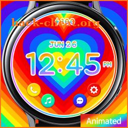 Rainbow Colorful_Watchface icon