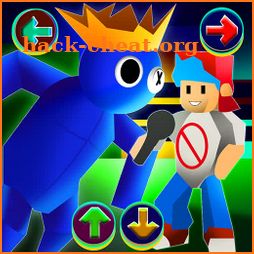 Rainbow Friends Doors FNF Mod icon