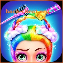 Rainbow Hair Salon - Dress Up icon