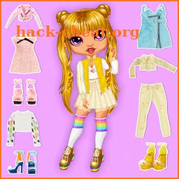 Rainbow Surprise Dolls Dressup icon