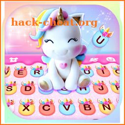 Rainbow Unicorn Smile Keyboard Theme icon