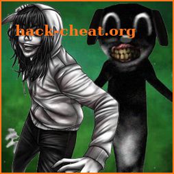 Real Jeff The Killer VS Cartoon Dog icon