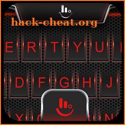 Red Black Metal Blood Keyboard Theme icon