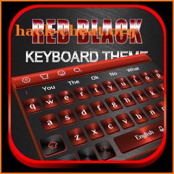 Red Black Metal Keyboard icon