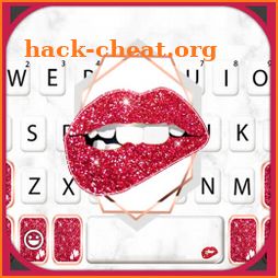 Red Hot Lips Keyboard Theme icon