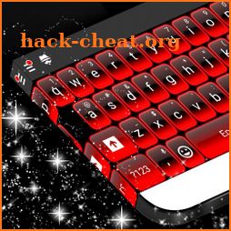 Red Neon Keyboard Theme icon