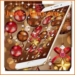 Red Shine Christmas Decoration Theme icon