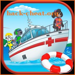 Rescue patrol: Marine emergency laboratory icon