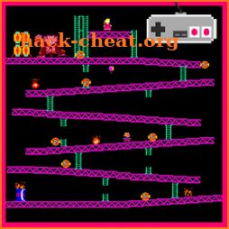 Retro kong classic icon