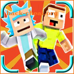 Rick & Morty Space Cruiser Addon for Minecraft PE icon