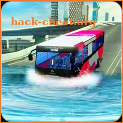 River bus driving tourist bus simulator 2018 icon