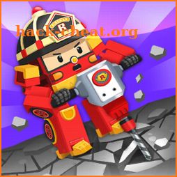 Robocar Poli Concrete Rescue Game icon