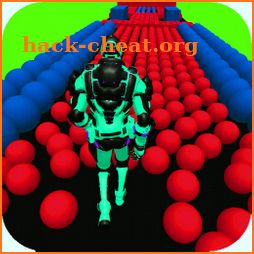 Robot 3D Color bump new ball 2019 icon