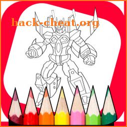 Robot Coloring Book icon