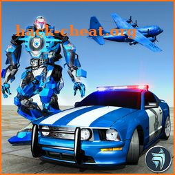 Robot Transform Muscle Car Robot Plane Transport icon