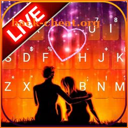 Romantic Lovers Keyboard Theme icon