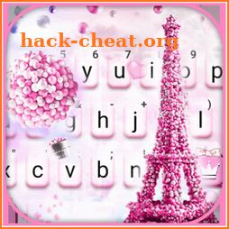 Romantic Paris Tower Keyboard Theme icon