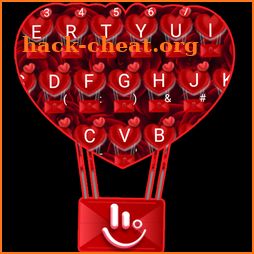 Romantic Red Rose Love Keyboard Theme icon