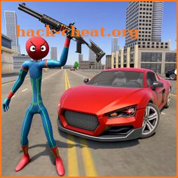 Rope Stickman Hero Vegas Crime Fight icon