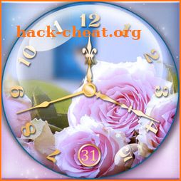 Rose Clock Live Wallpaper icon