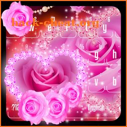 Rose Diamond Wedding Keyboard icon