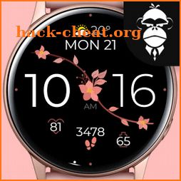 Rose Flower Digital Watch Face icon