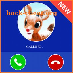 Rudolph's Reindeer Call & Messenger vid Simulator icon