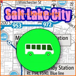 Salt Lake City Bus Map Offline icon