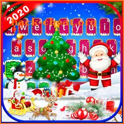 Santa Christmas Day Keyboard Theme icon