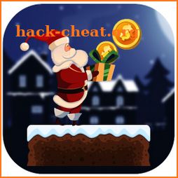 santa claus adventure christmas icon