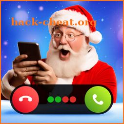 Santa Prank Call: Fake video icon