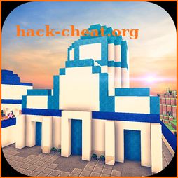 Santorini Island Craft: Building city in paradise icon