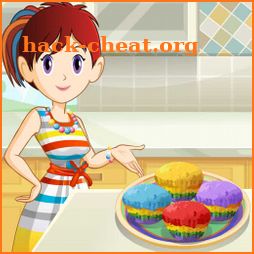 Sara's Cooking Class : Rainbow Muffins icon