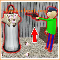 Scary Ice Baldi School Education‏ icon