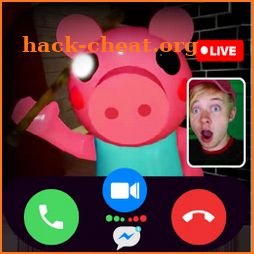 Scary Piggy Granny 📱 video call & talk + chat icon