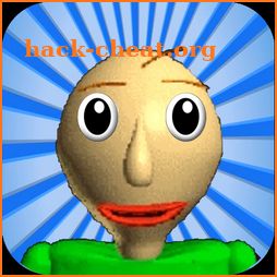 scary super baldi in pyramid world escape game icon