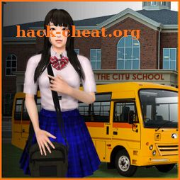 School Girl Life Simulator: High School Games icon