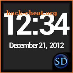 SD DigiClock Widget icon