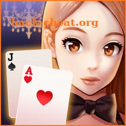 Sexy blackjack girls: make 21 icon