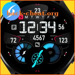 SH007 Watch Face, WearOS watch icon