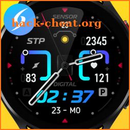 SH020 Watch Face, WearOS watch icon