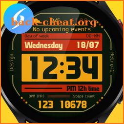 SH033 Watch Face, WearOS watch icon