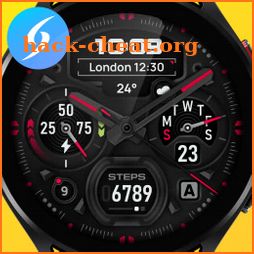 SH047 Watch Face, WearOS watch icon