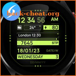 SH048 Watch Face, WearOS watch icon