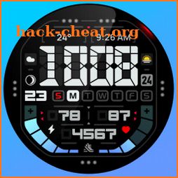 SH063 Watch Face, WearOS watch icon