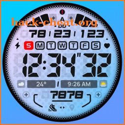 SH097 Watch Face, WearOS watch icon