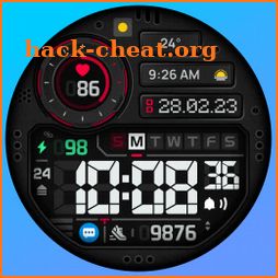 SH101 Watch Face, WearOS watch icon