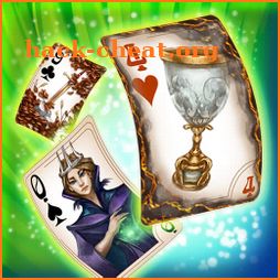 Shadow Kingdom Solitaire. Adventure of princess icon