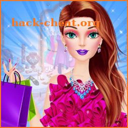 Shopping Mall Rich Girl Dressup - Color by Number icon